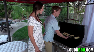 Cuckold Sharing Wife With 3 BBC