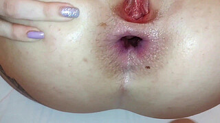 The redhead's first anal experience, there was even but in the end she had a great orgasm!!