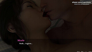 Big Boobs Cheating Wife Rides Her Lover Boy's Big Cock And Gets Her Wet Pussy Creampied. Hot Morning Quickie | A Step Mother's Love | 3D Animated NTR Porn Game