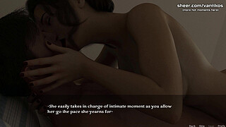 Big Boobs Cheating Wife Rides Her Lover Boy's Big Cock And Gets Her Wet Pussy Creampied. Hot Morning Quickie | A Step Mother's Love | 3D Animated NTR Porn Game