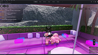 BEACH PARTY A YOUNG WOMAN LOSES A BET WITH A STRANGER AND GIVES HIM A TASTY BLOWJOB | ROBLOX