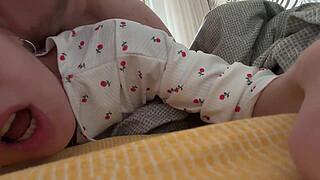 She Screamed and Finished, and He Fucked Her. Anal, Doggy, Deep Penetration