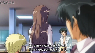 Hentai married couple tries anal sex