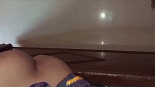 My step sister had back pain and asked me to massage it. I fucked her with it.