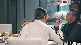 Male best friend freezes time to fuck a Latina in front of fiance