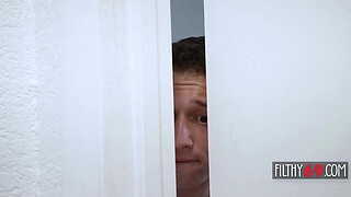 Big tits milf get creampied by stepson - Alex Isadora