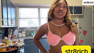 HOUSTON EBONY ANAL QUEEN GET FUCK IN THE ASS OUTSIDE IN WINTER SNOW STORM