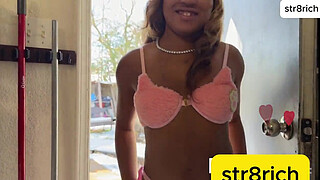 HOUSTON EBONY ANAL QUEEN GET FUCK IN THE ASS OUTSIDE IN WINTER SNOW STORM