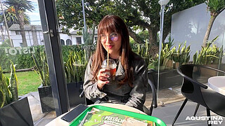 I found a very pretty girl and offered to film an anal porn video with her and I came inside her