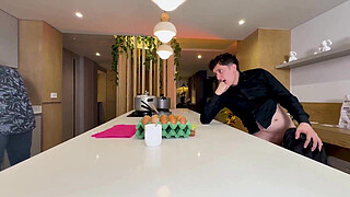 My raise is to fuck my cuckold boss's Latin BBW Milf wife with my big manager cock!