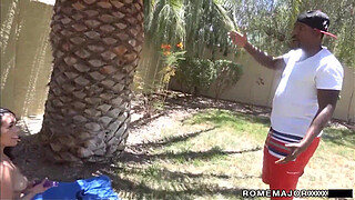 Busty Curvy Brunette MILF Alycia Starr Deepthroat Ride To Rome Major!