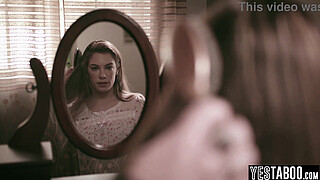 Big tits mature MILF patient has threesome with her young self