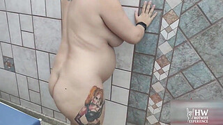 She had sex with her neighbor in the condo pool. The hot, naughty married woman couldn't resist the size of her neighbor's penis and had sex with him in the pool.