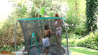 Ebony Besties With Big Tits Lick & Grind Until They Cum Hard