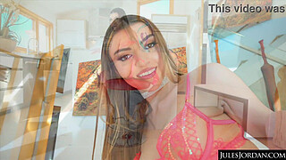 JulesJordan.com - Young Anal Vixen Julia James Submits To Anal Domination