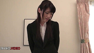 Stockings clad seductive JAV star Sara Yurikawa delights with Blowjob before becoming MILF