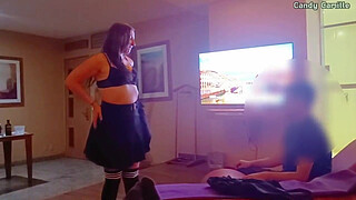 My first experience as a hotwife was with a novice single man, it was so exciting