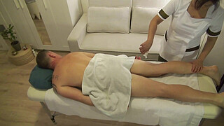 Private massage parlor with asian happy ending