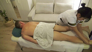 Private massage parlor with asian happy ending