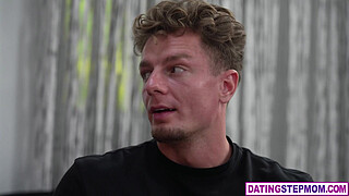 Huge boobs MILF coach Karina King motivates her best player