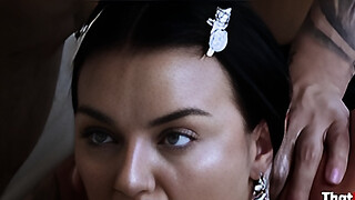 Busty MILF Takes My Trident