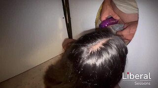 HOTWIFE GETS THE URGE TO SUCK COCK AT A SWINGER PARTY