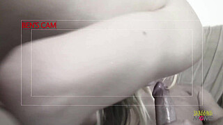 Tasting cum is this milfs favourite sex activity and she does it so well after fucking a guy