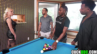 Cuckold Watch Hotwife Foursome Fucked By Big Black Cocks