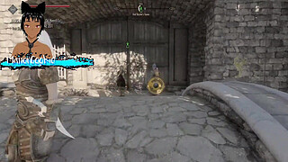 Skyrim B and L mod - The courier is here to deliver a letter and wants to fuck and have an orgy