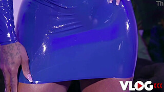 Busty MILF Ebony Mystique Enjoys Sensual Foreplay Before Getting Dicked