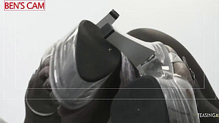 Interracial group sex with the brunette ebony milf consists of anal sex and double penetration