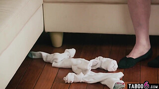 Granny step mom with huge tits banged by her two step sons