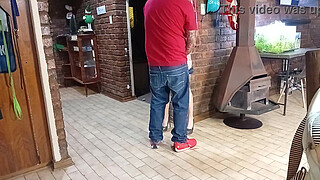 18blondteen - caught my husband cheating standing sex with a slutty prostitute