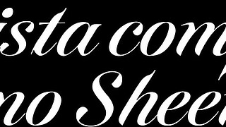 My husband's cuckold sent a gift to the house; it was his big-dicked friend. The slut got a facial twice.