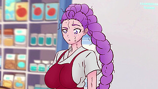 KPop Demon Hunters idol Jinu wanted to buy a homemade vagina made of gloves and sponges, but Rumi fucked him. hentai.