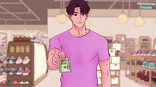 KPop Demon Hunters idol Jinu wanted to buy a homemade vagina made of gloves and sponges, but Rumi fucked him. hentai.