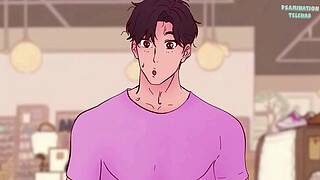 KPop Demon Hunters idol Jinu wanted to buy a homemade vagina made of gloves and sponges, but Rumi fucked him. hentai.