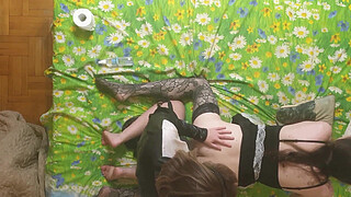 Girl strapon sissy homemade amateur