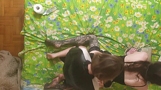 Girl strapon sissy homemade amateur