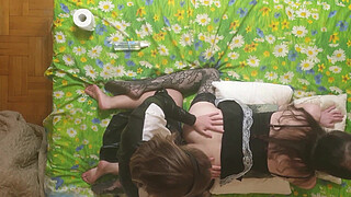 Girl strapon sissy homemade amateur