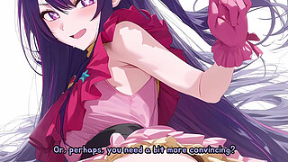 Ai Hoshino Wants You to Simp for Your Goddess! (Oshi no Ko) [Worshipping, Goddess, Edging, Multiple Choices, Mistress, Paizuri, Creampie, Femdom] (Public Version)