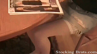 You can join in on our foot fetish threesome