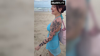 Lovely Beach Vibes With Busty Babe Jade Harper