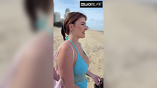 Lovely Beach Vibes With Busty Babe Jade Harper