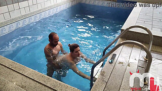 Slut greedy for a big cock fucks her husband's cousin in front of the cuckold!