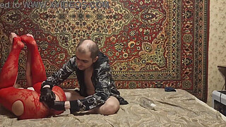 Sasha Earth ass dildo masturbation Anastasia Mistress