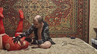 Sasha Earth ass dildo masturbation Anastasia Mistress