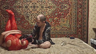 Sasha Earth ass dildo masturbation Anastasia Mistress