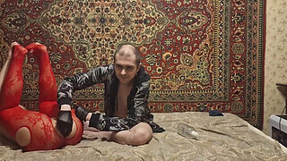 Sasha Earth ass dildo masturbation Anastasia Mistress