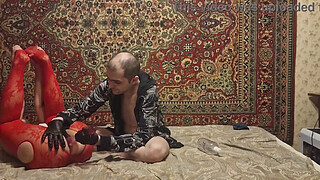 Sasha Earth ass dildo masturbation Anastasia Mistress